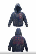 Embroidery Mud Dyed Hoodies